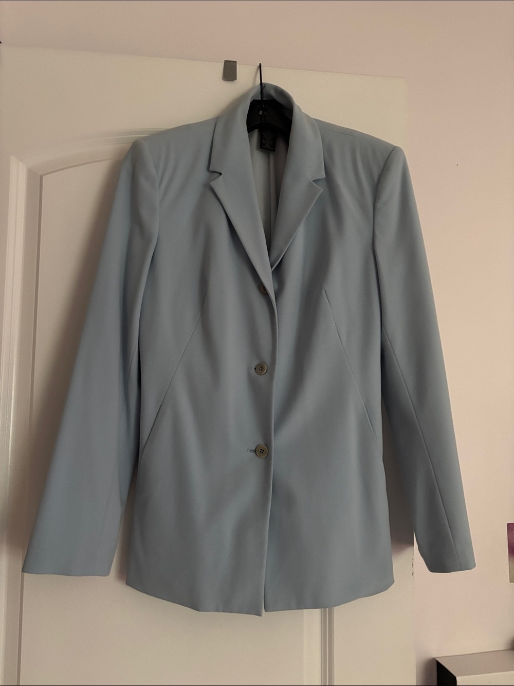 Vintage The Limited Stretch Light Blue Women's Blazer Jacket